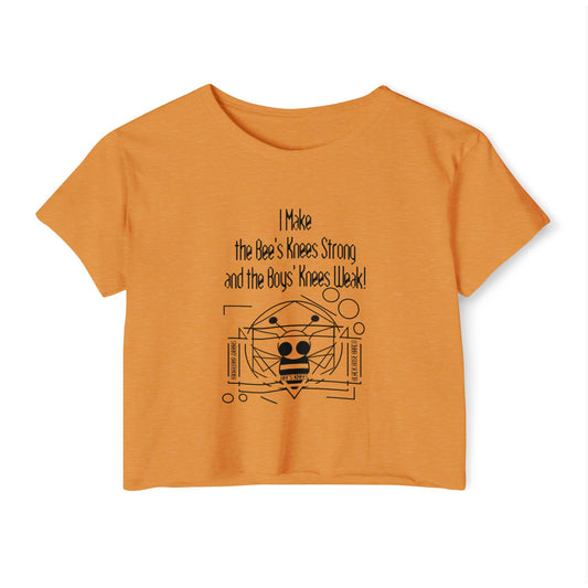Snarky Bartender: Bee's Knees Crop Top