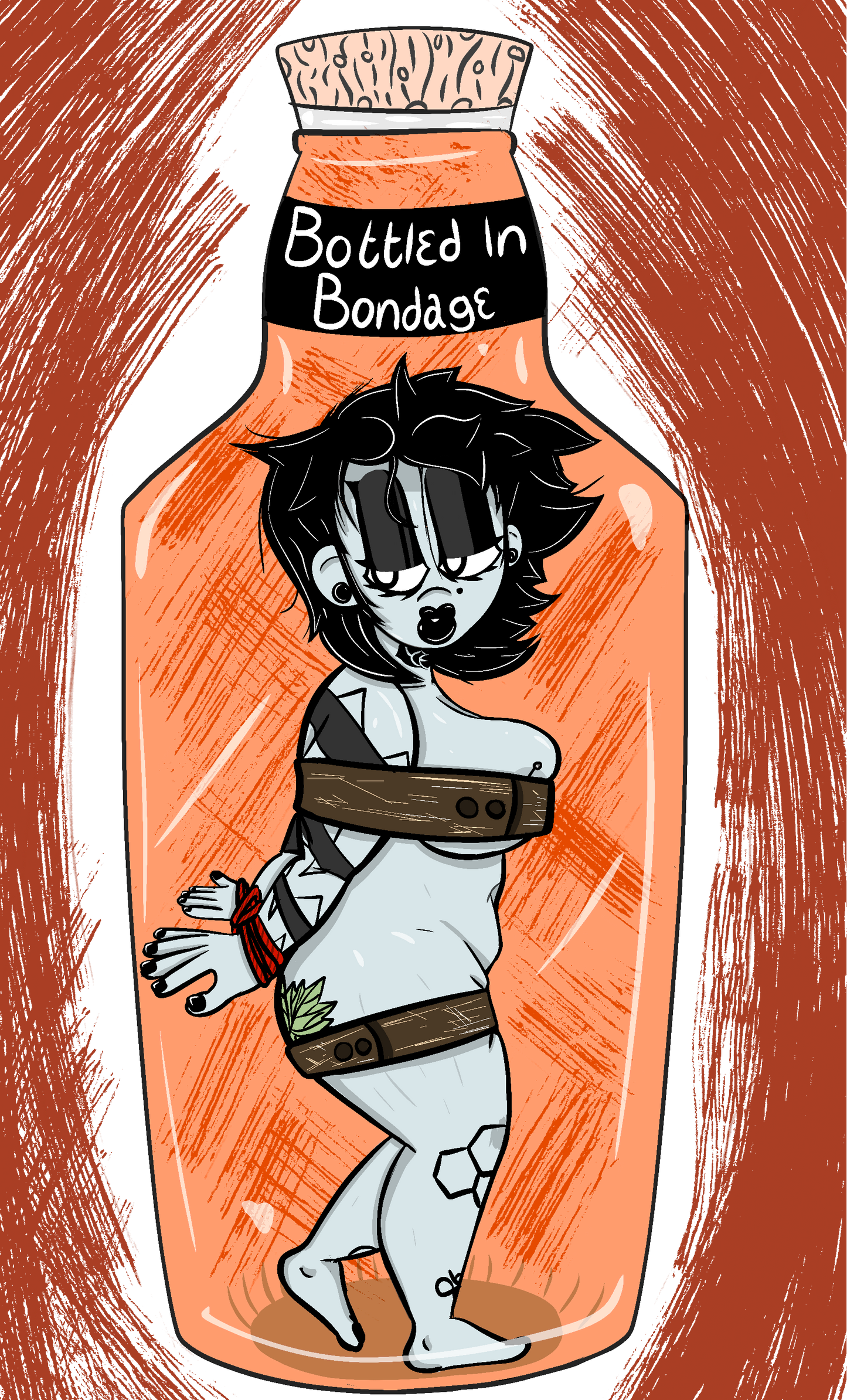 Snarky Bartender: Bottled in Bondage Tee