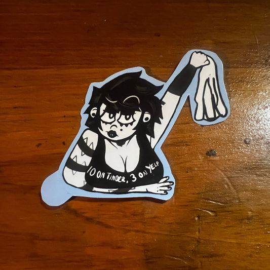 Thorn Leanin' Sticker
