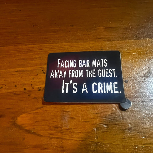 Criminal Barmat Sticker